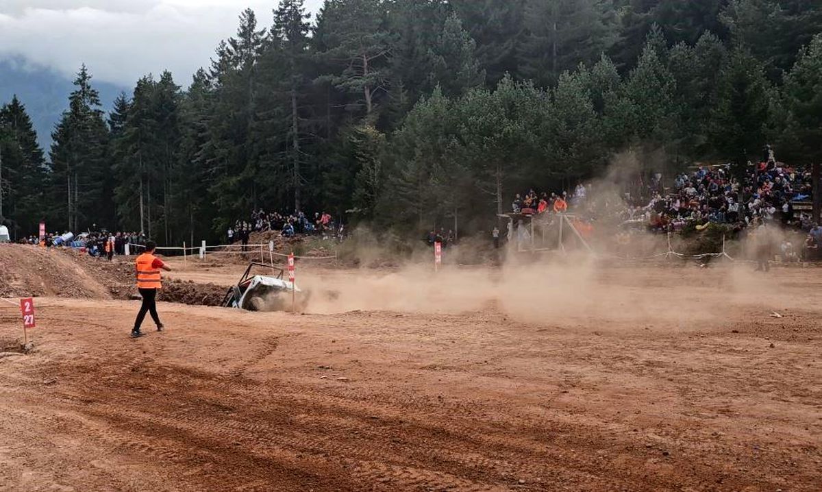 Artvin'de Off-Road Yarışlarında Kaza Meydana Geldi