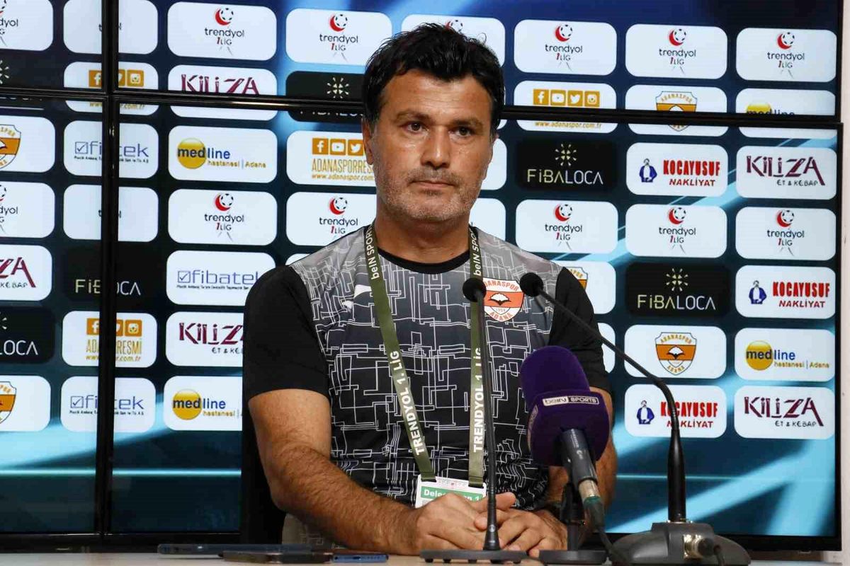 Adanaspor Yardımcı Antrenörü Fatih Kavlak: 'Uzun bir süredir kaybeden bir takımdık'