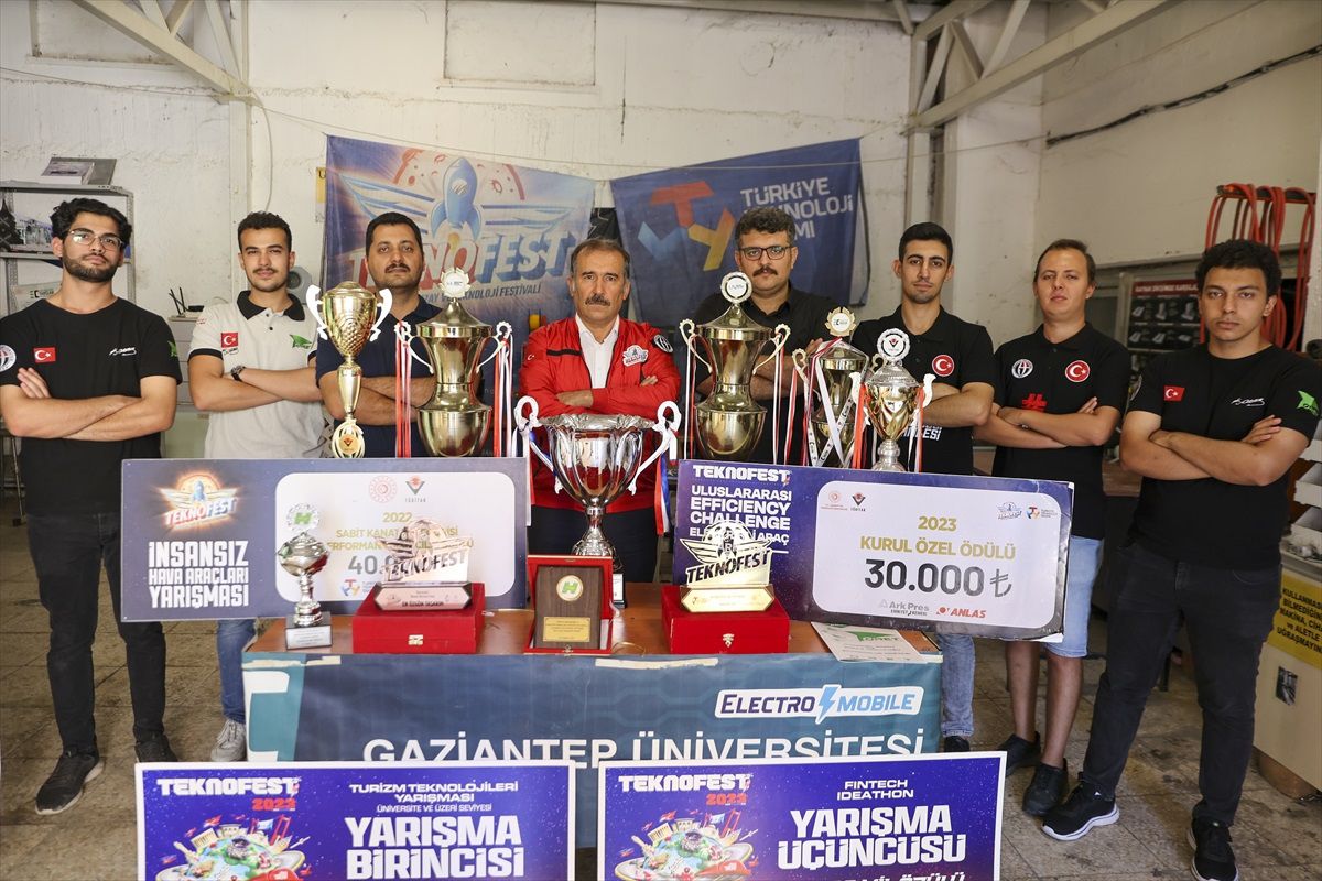 Gaziantep Üniversitesi Öğrencileri TEKNOFEST 2023'te 10 Ödül Aldı
