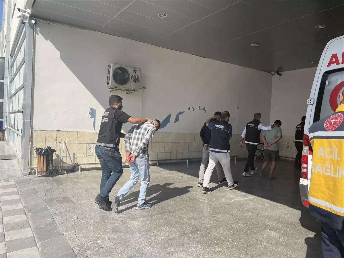 Malatya'da uyuşturucu operasyonunda 7 şüpheli yakalandı