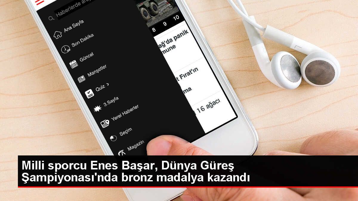Enes Başar, Dünya Güreş Şampiyonası'nda bronz madalya kazandı