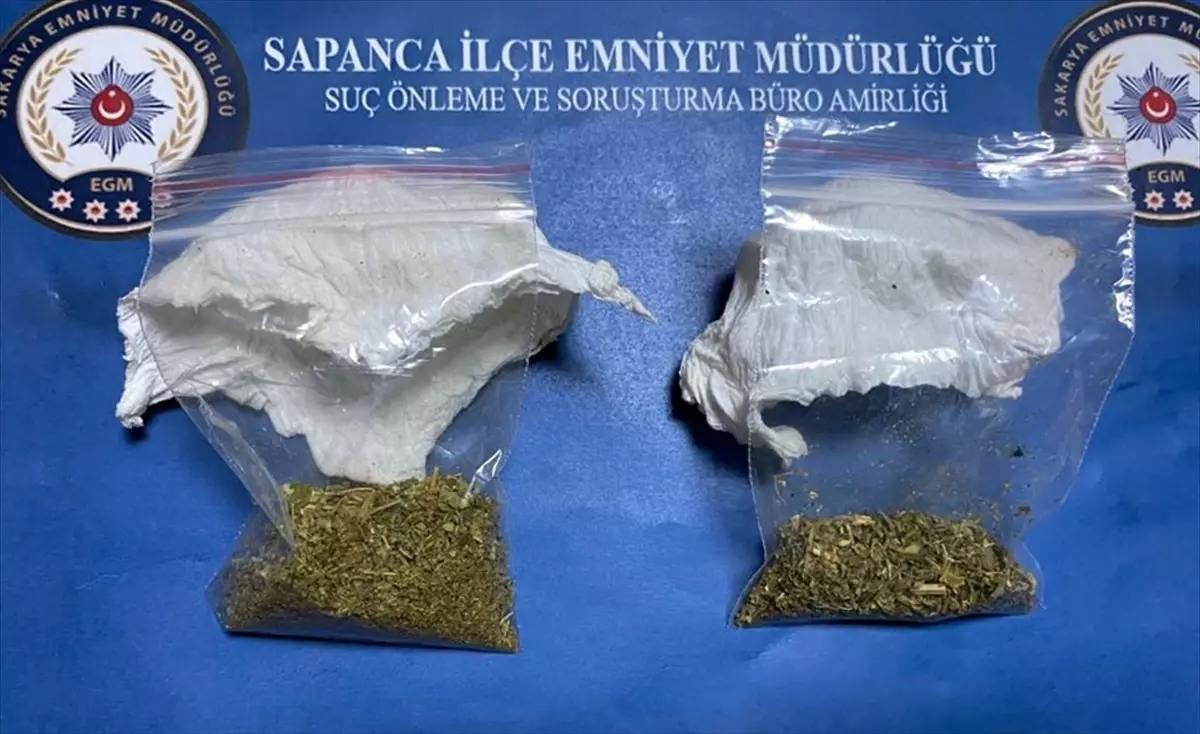 Sapanca'da Uyuşturucu Ticareti Yapan Zanlı Tutuklandı