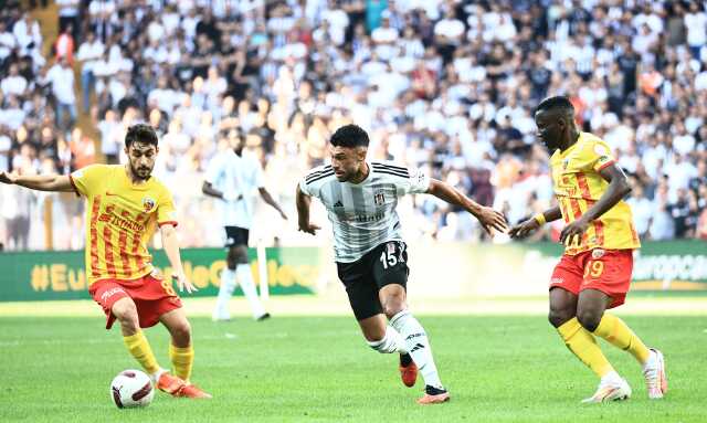Son Dakika: Geriden gelip kazandılar! Süper Lig'in 6. haftasında Beşiktaş, sahasında Kayserispor'u 2-1 mağlup etti