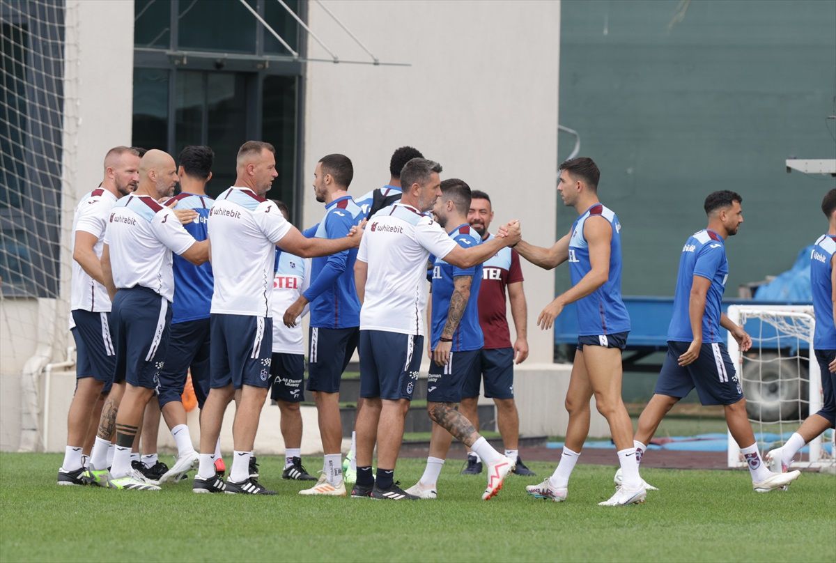 Trabzonspor, Hatayspor maçı için hazırlıklarını tamamladı