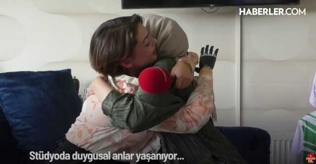 Yaşadıklarını Haberler.com'a anlatan Rabia yayında bir kez daha gönülleri fethetti