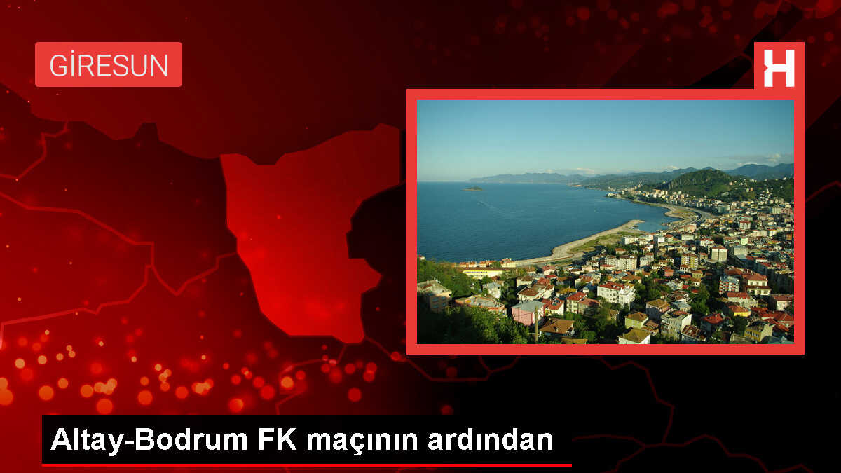 Altay ve Bodrum FK berabere kaldı