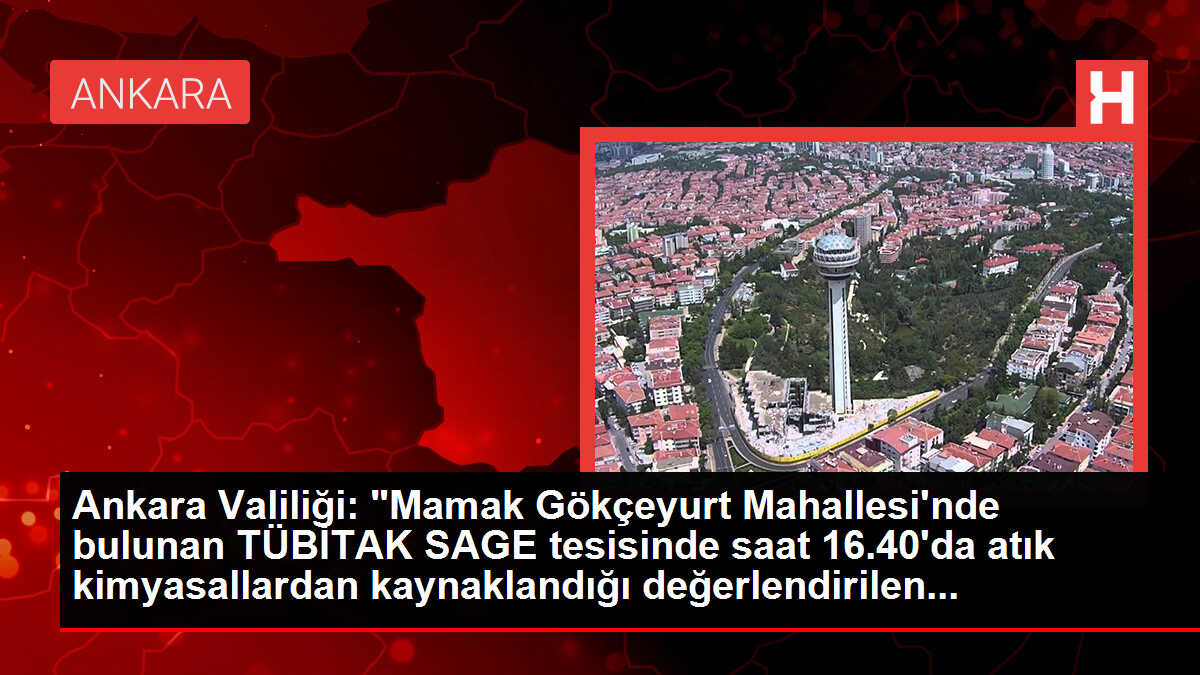 TÜBİTAK-SAGE'deki patlamada 1 kişi hayatını kaybetti