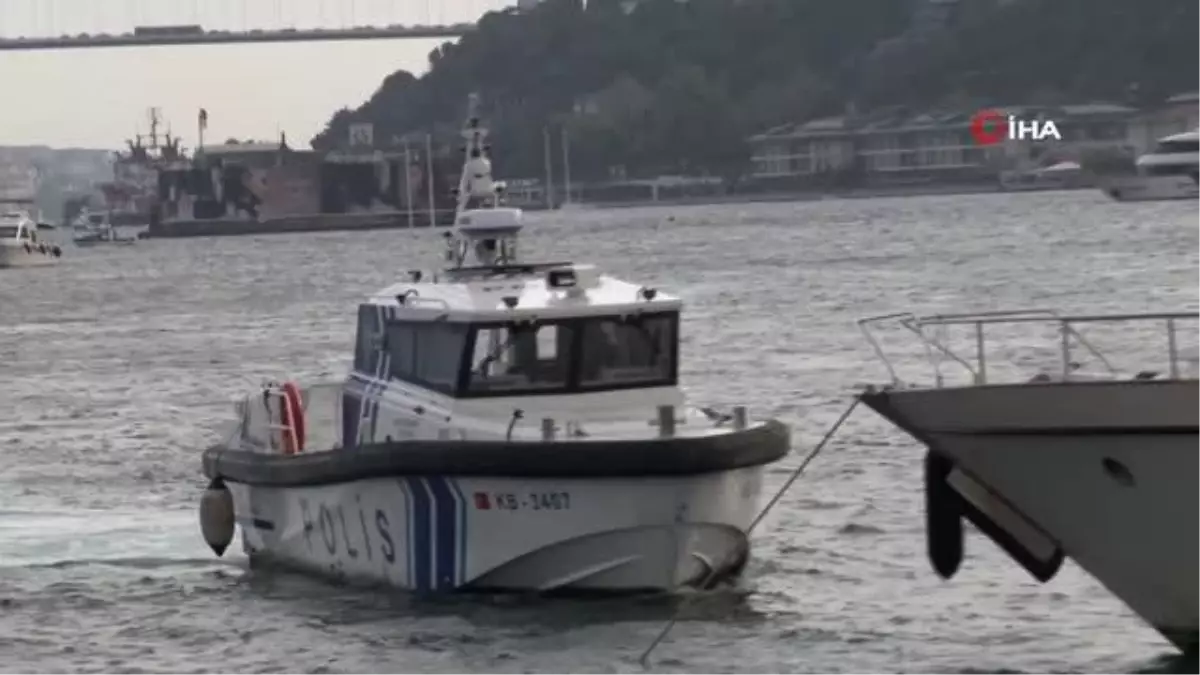 Beşiktaş Akıntıburnu'nda Tekne Alabora Oldu