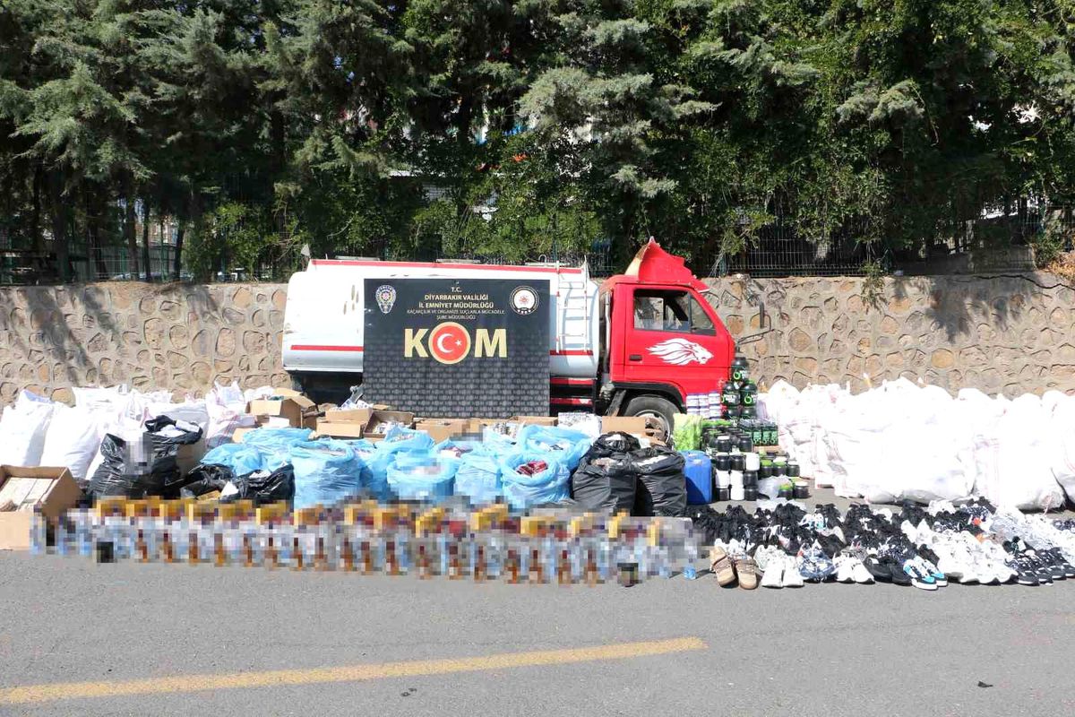 Diyarbakır'da 13 Milyon Değerinde Kaçak Ürün Ele Geçirildi