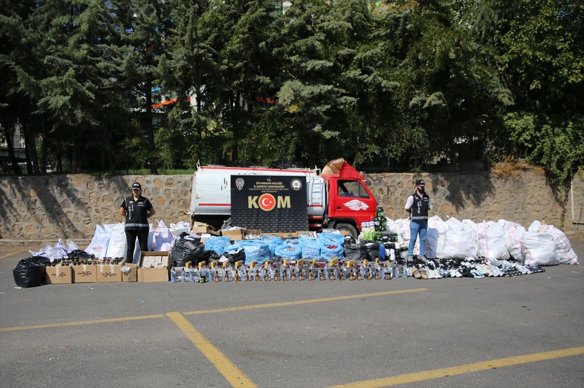 Diyarbakır'da 47 Kaçakçılık Operasyonunda 13 Milyon TL Değerinde Malzeme Ele Geçirildi