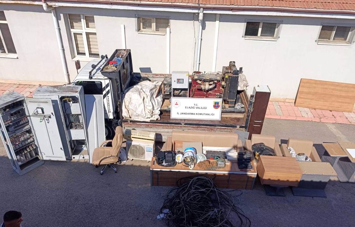 Elazığ'da çiftlik hırsızlığı yapan 4 kişi yakalandı