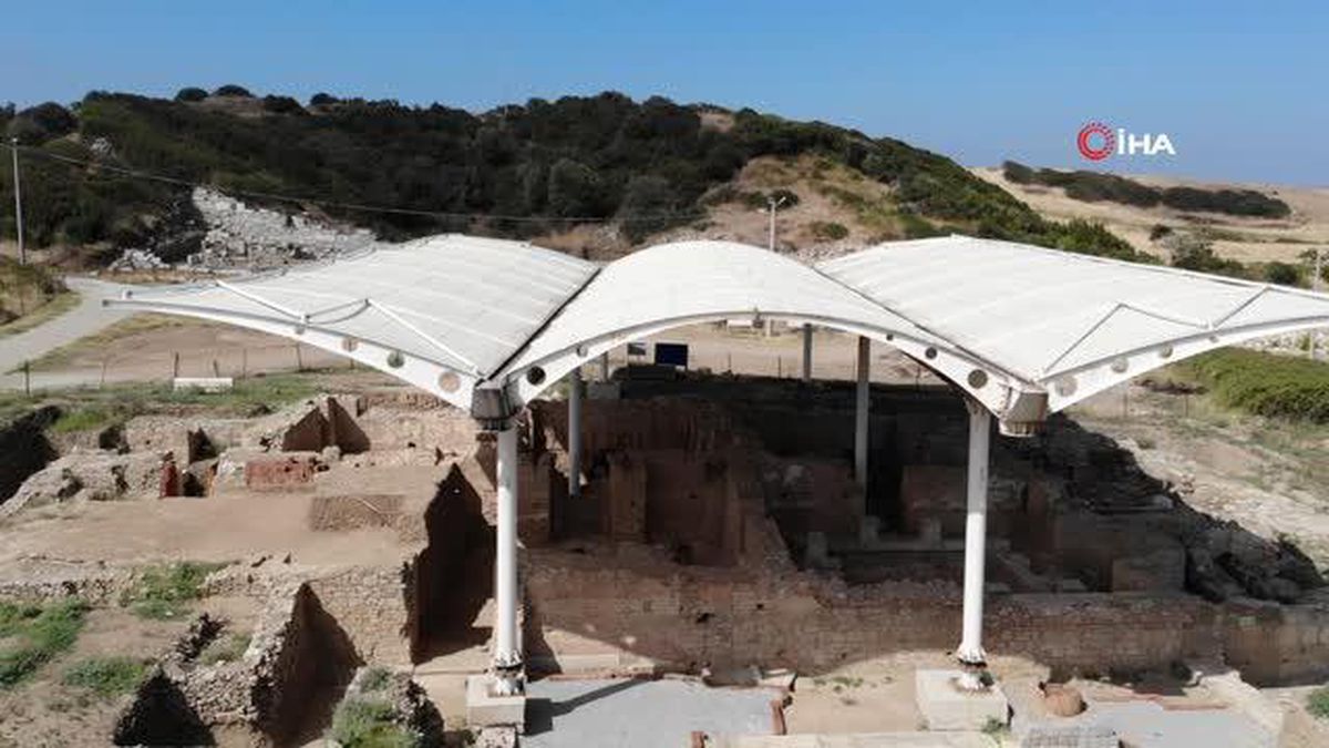 Kemer köyünde 350 yıllık Osmanlı Hamamı bulundu