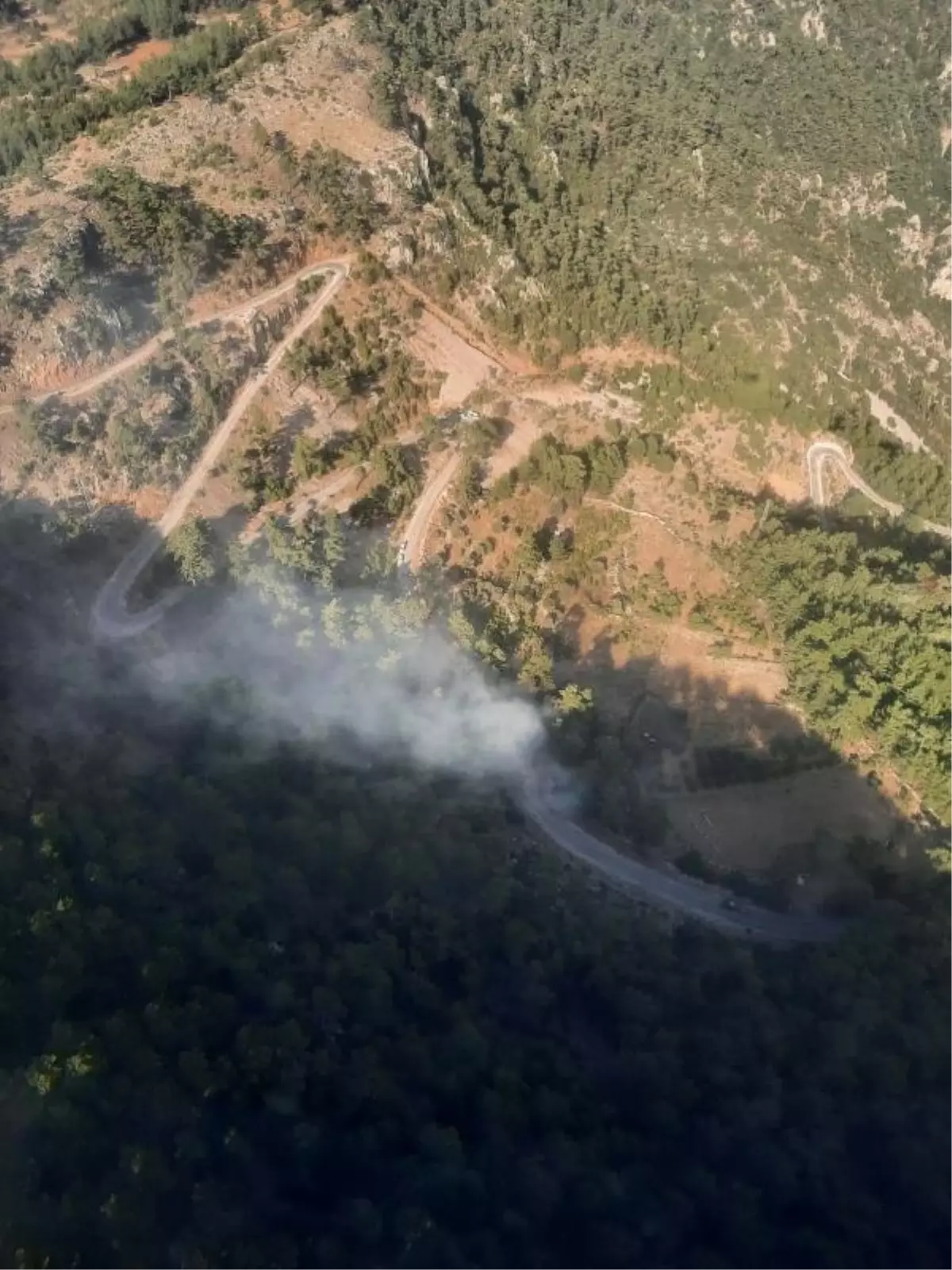 Muğla'da Orman Yangını Kontrol Altına Alındı