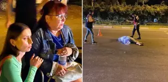 Otomobilin çarptığı Ukraynalı turist oracıkta can verdi! Olaya şahit olan karısı şoka girdi