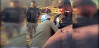 Şehitler anısına vefa yürüyüşü yapan gruba ayı saldırdı: 1 yaralı