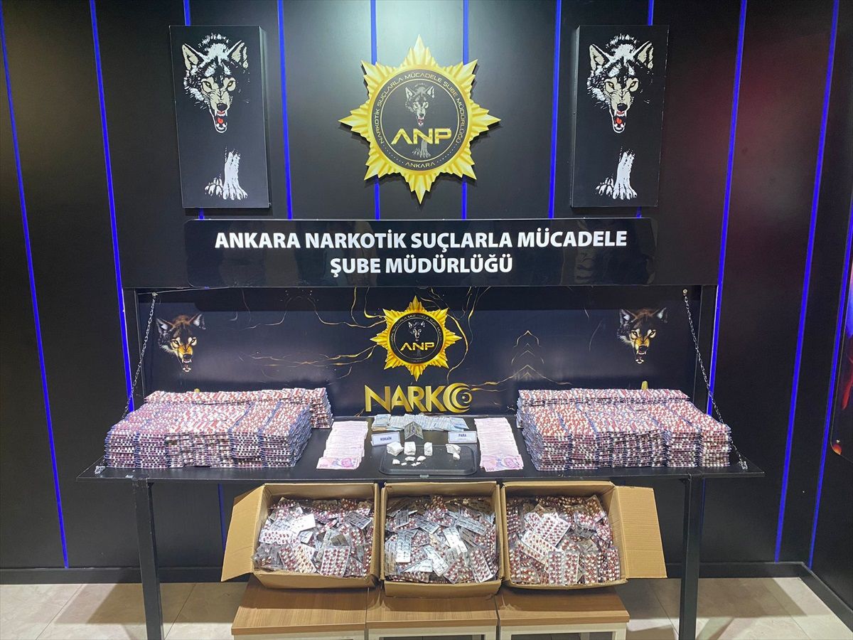 Ankara'da 4 Milyon TL Değerinde Uyuşturucu Ele Geçirildi