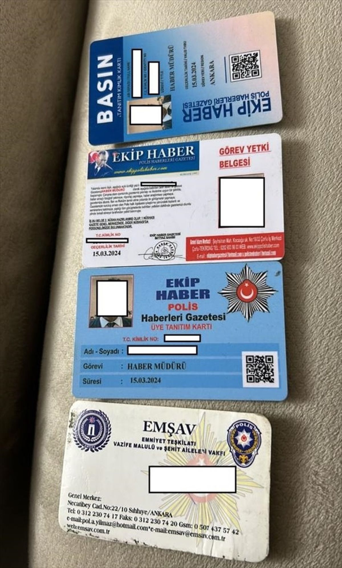 Ankara'da kendilerini 'kamu görevlisi' olarak tanıtarak dolandırıcılık yapan 7 kişi yakalandı