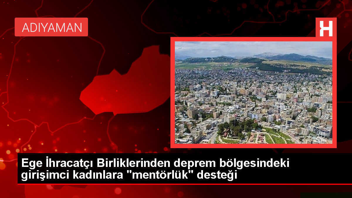 EİB, depremden etkilenen kadınlara mentörlük desteği sağlıyor