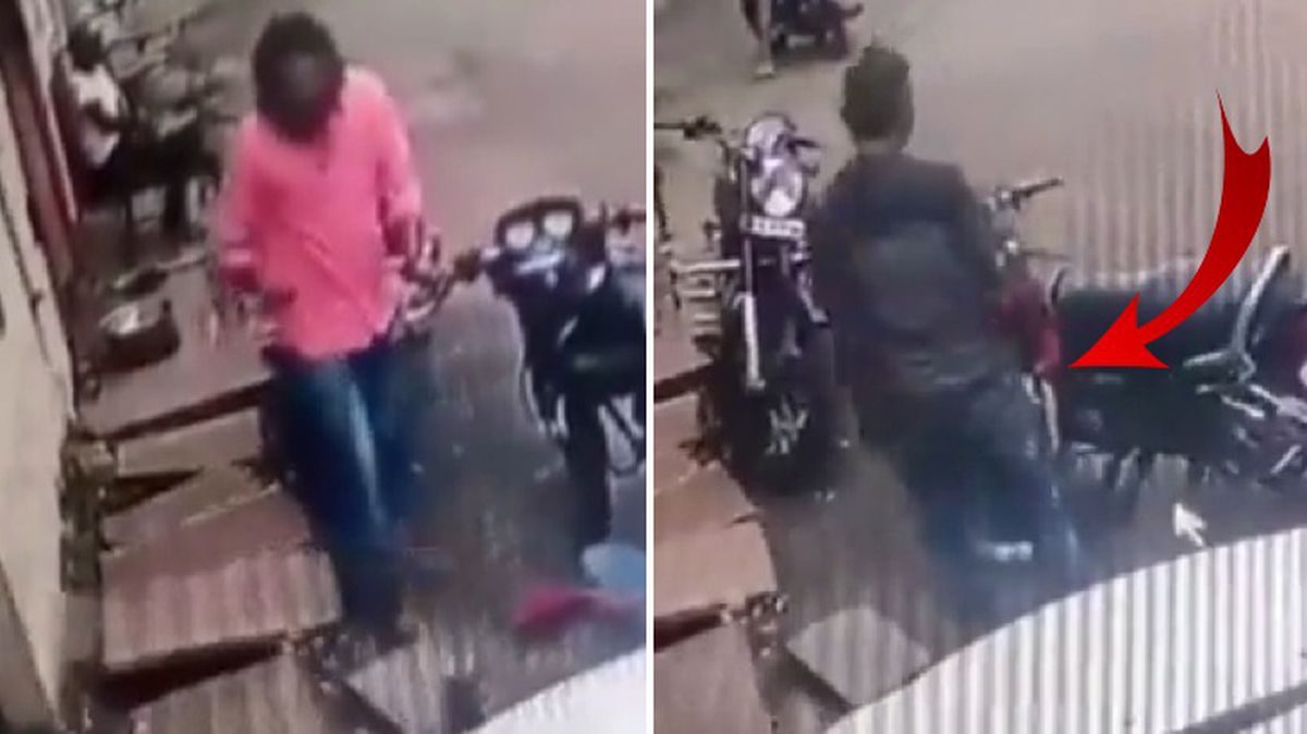Hindistan'da kobra yılanın ısırdığı motosikletli adam hayatını kaybetti