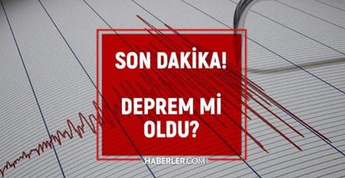 İstanbul deprem mi oldu? SON DAKİKA! 26 Eylül İstanbul'da bugün deprem oldu mu? Az önce İstanbul'da deprem mi oldu?