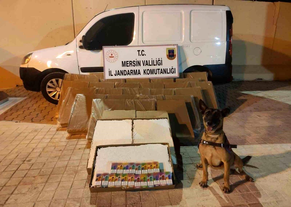 Mersin'de 161 Bin 200 Makaron Ele Geçirildi, 4 Şüpheli Gözaltına Alındı