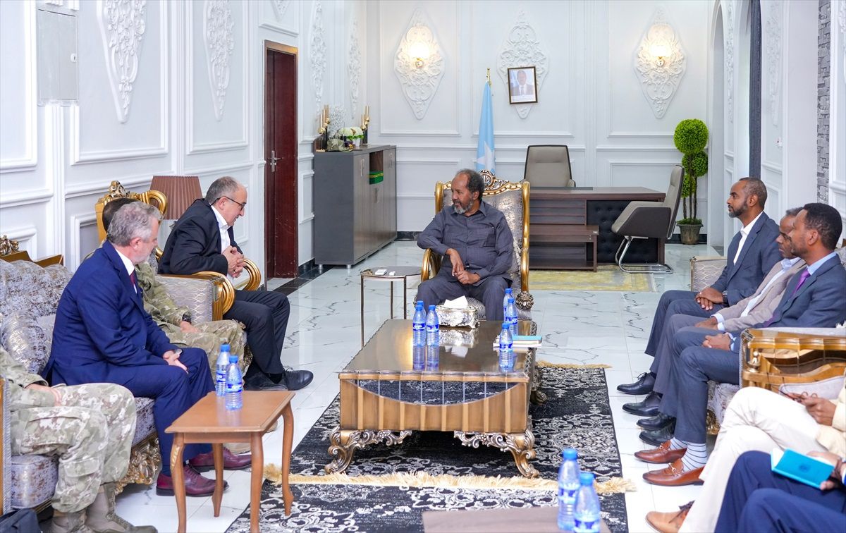 Somali Cumhurbaşkanı Mahmud, Türkiye'nin yardımlarından duyduğu memnuniyeti dile getirdi