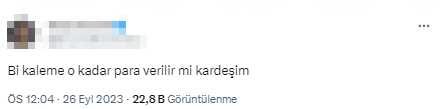 Ünlü markanın sattığı kalemin fiyatı dudak uçuklatıyor!