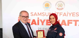 Samsun Büyükşehir Belediye Başkanı Mustafa Demir, İtfaiye Teşkilatı ile Bir Araya Geldi