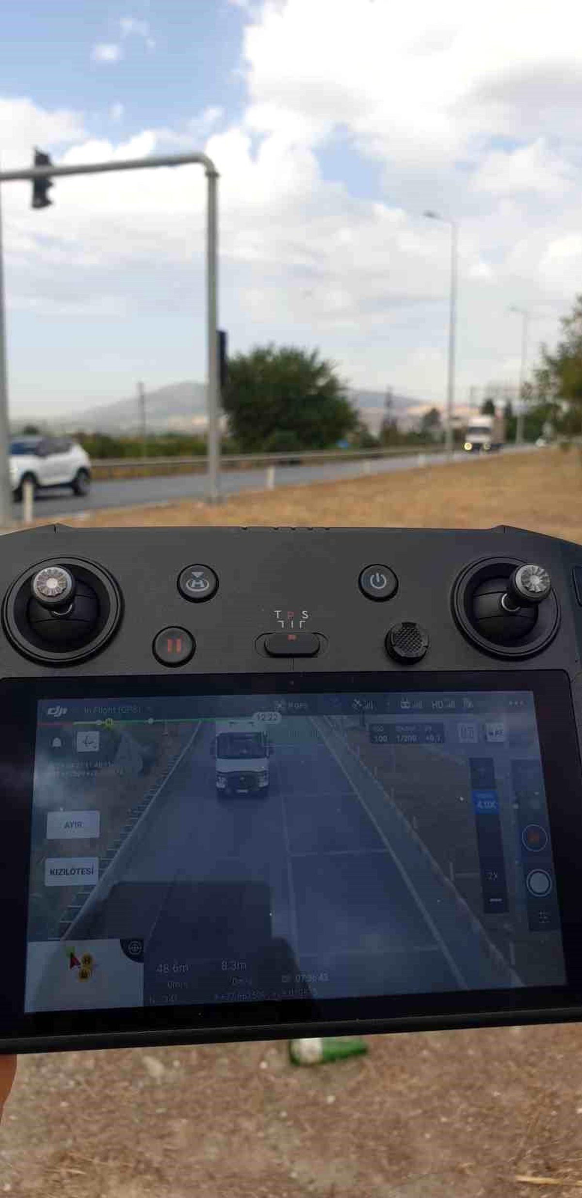 Aydın'da Drone Destekli Trafik Denetimi