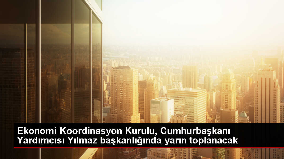 Ekonomi Koordinasyon Kurulu Yarın Toplanacak