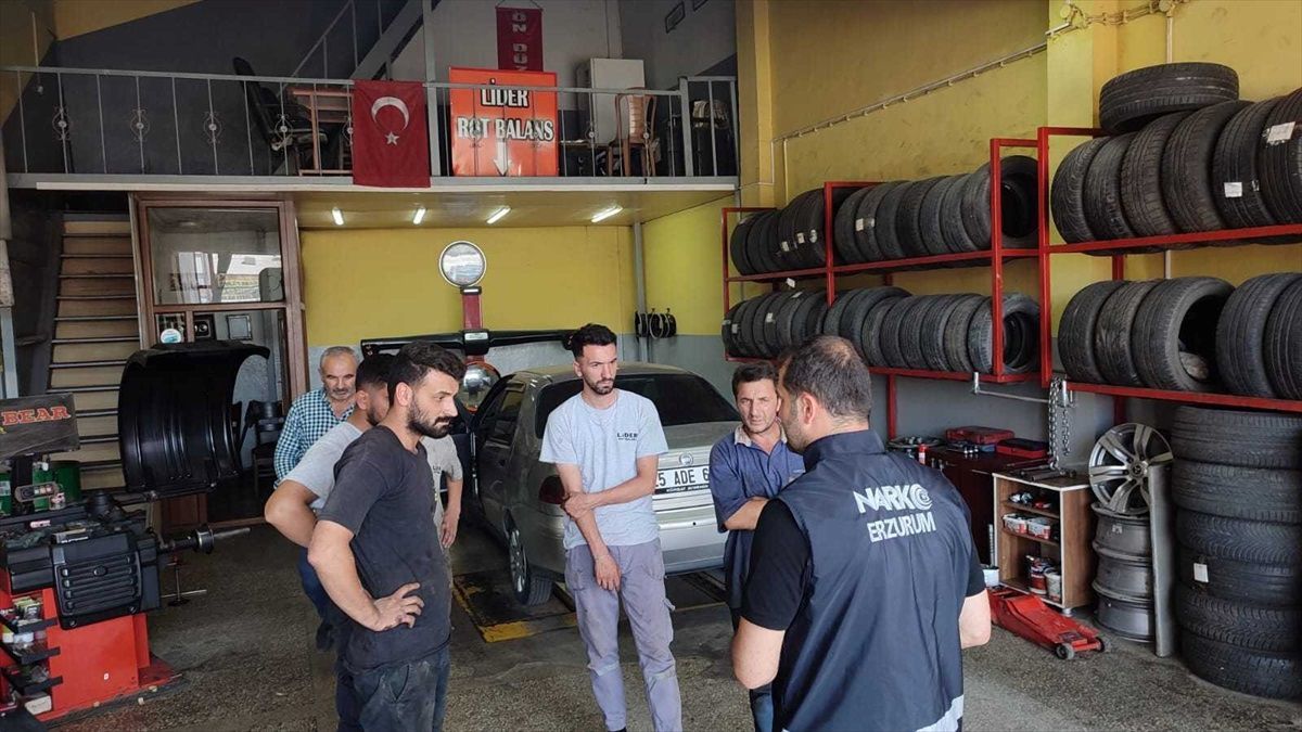 Erzurum'da Narkotik Suçlarla Mücadele Eğitimleri Devam Ediyor