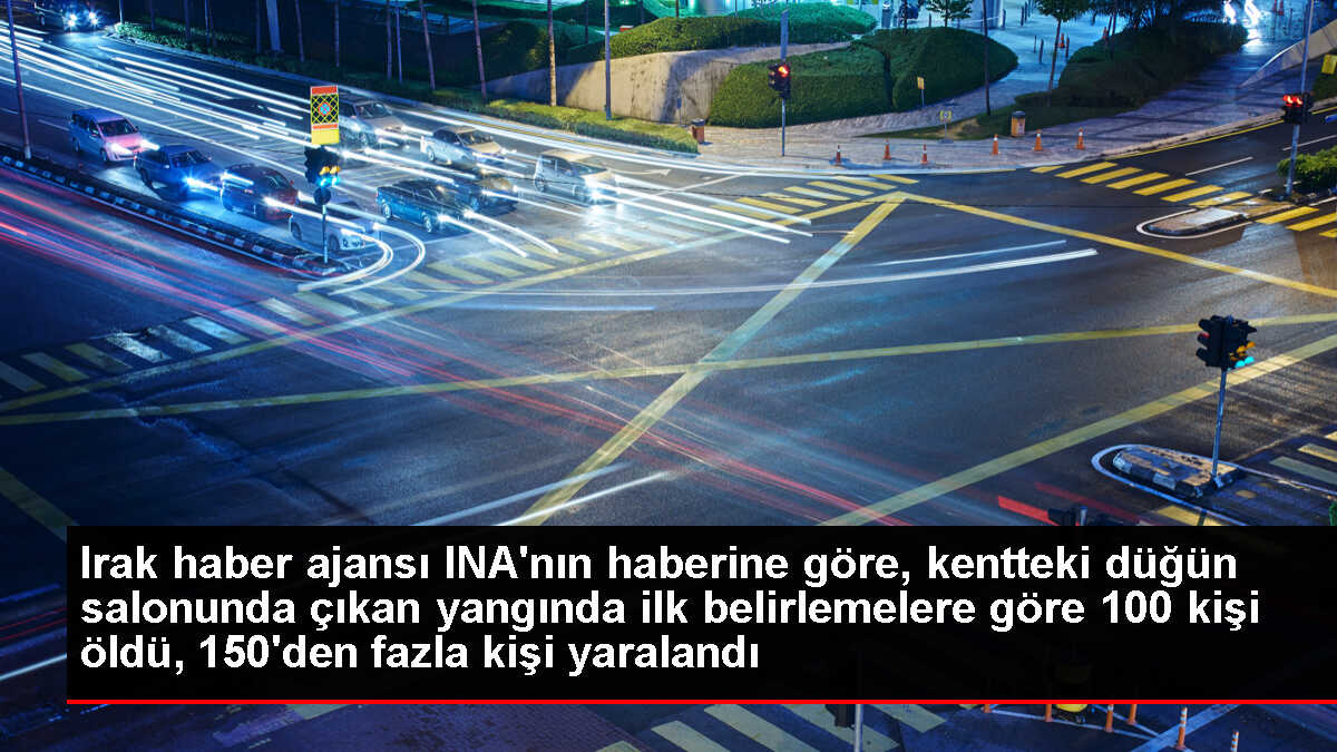 Musul'daki düğün salonunda 100 kişinin öldüğü yangında yaralıların sayısı 500'e yükseldi