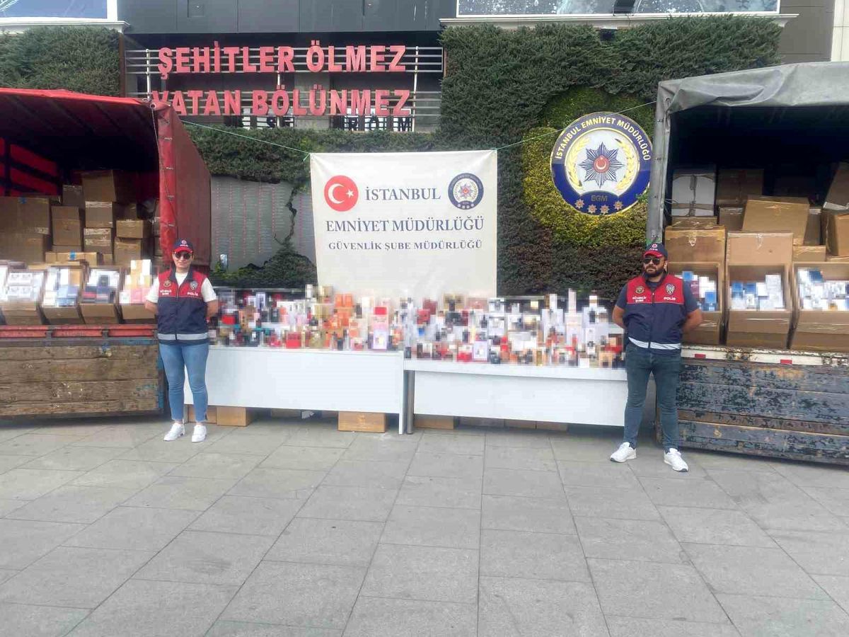 İstanbul'da 40 Milyon TL Değerinde Sahte Parfüm Operasyonu