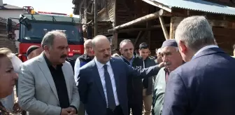 Kastamonu'da Ahşap Evde Çıkan Yangında Felçli Kadın Hayatını Kaybetti