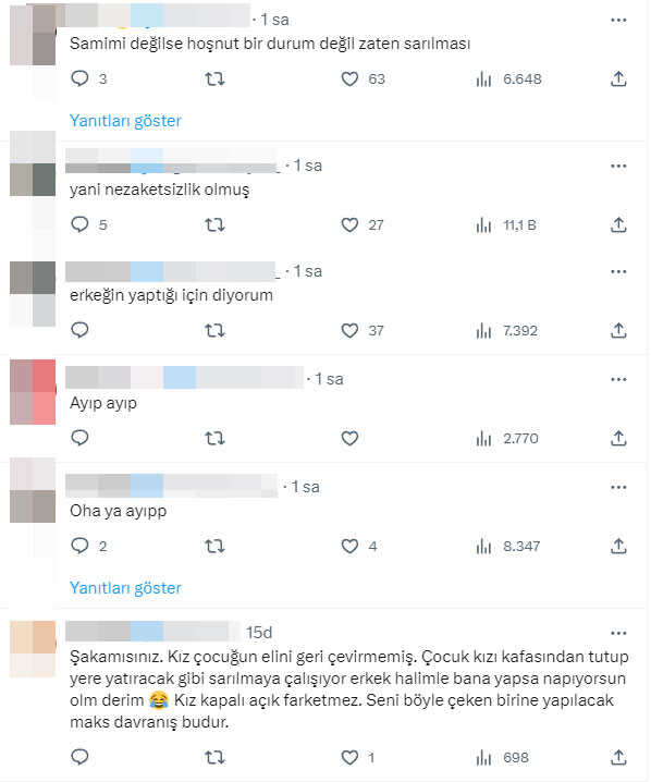 Mezuniyet törenine damga vuran olay! Genç kız, kendisine sarılmak isteyen erkek arkadaşını böyle itekledi