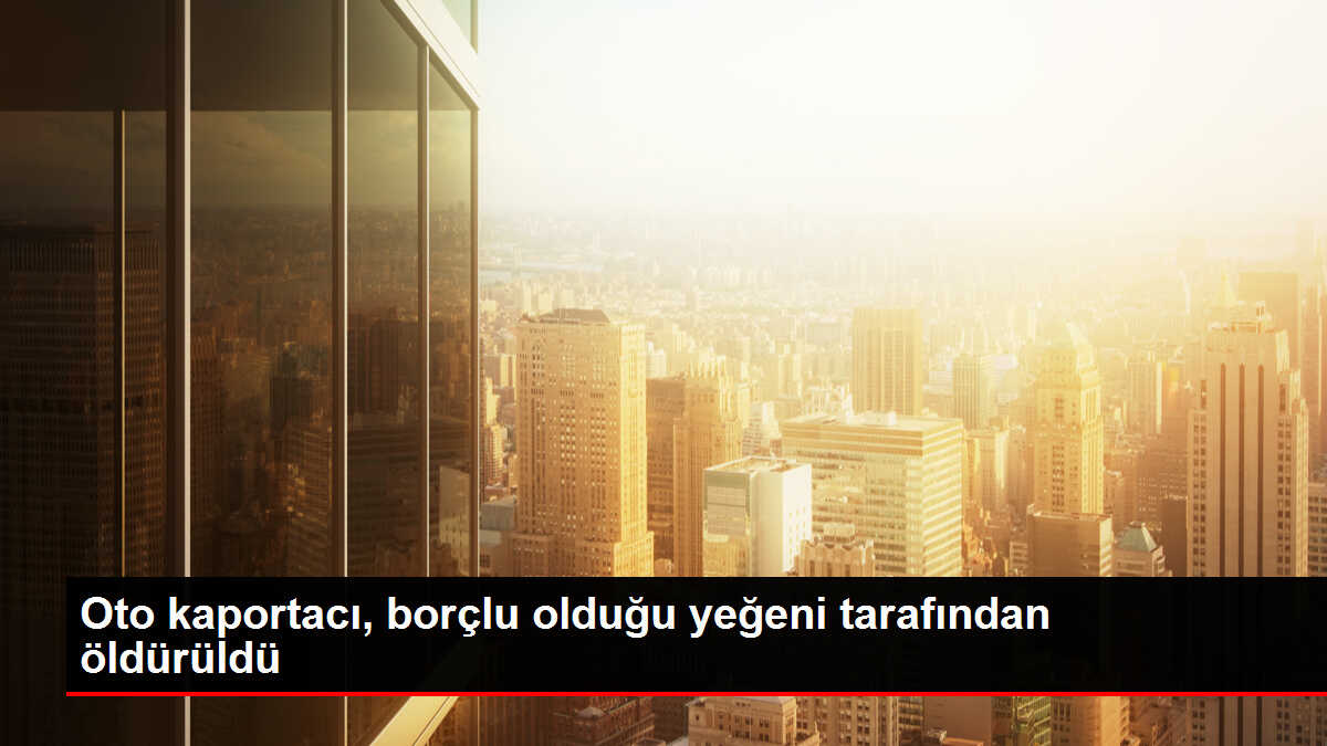 Yeğen, dayısını tüfekle vurarak öldürdü
