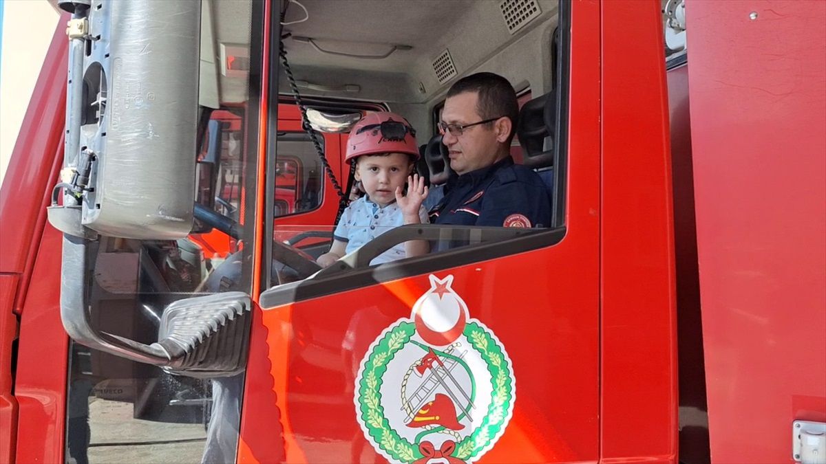 Samsun'da İtfaiye Haftası kutlamaları başladı