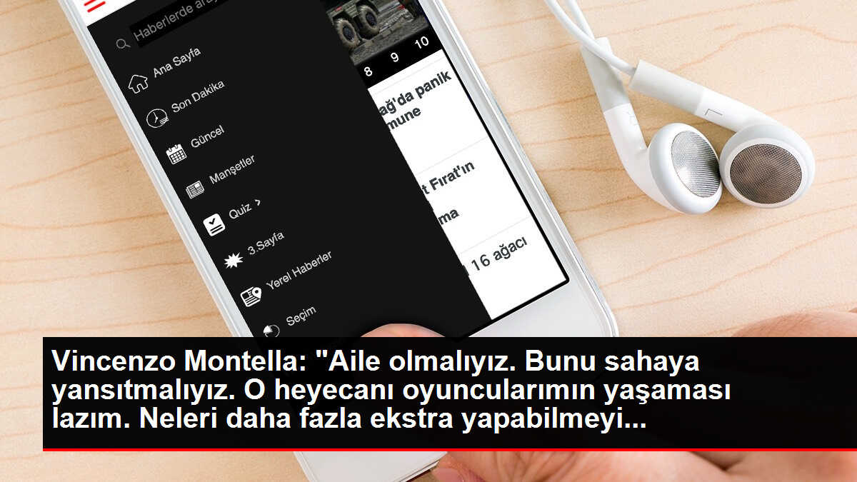 Vincenzo Montella: 'Aile olmalıyız. Bunu sahaya yansıtmalıyız. O heyecanı oyuncularımın yaşaması lazım. Neleri daha fazla ekstra yapabilmeyi...