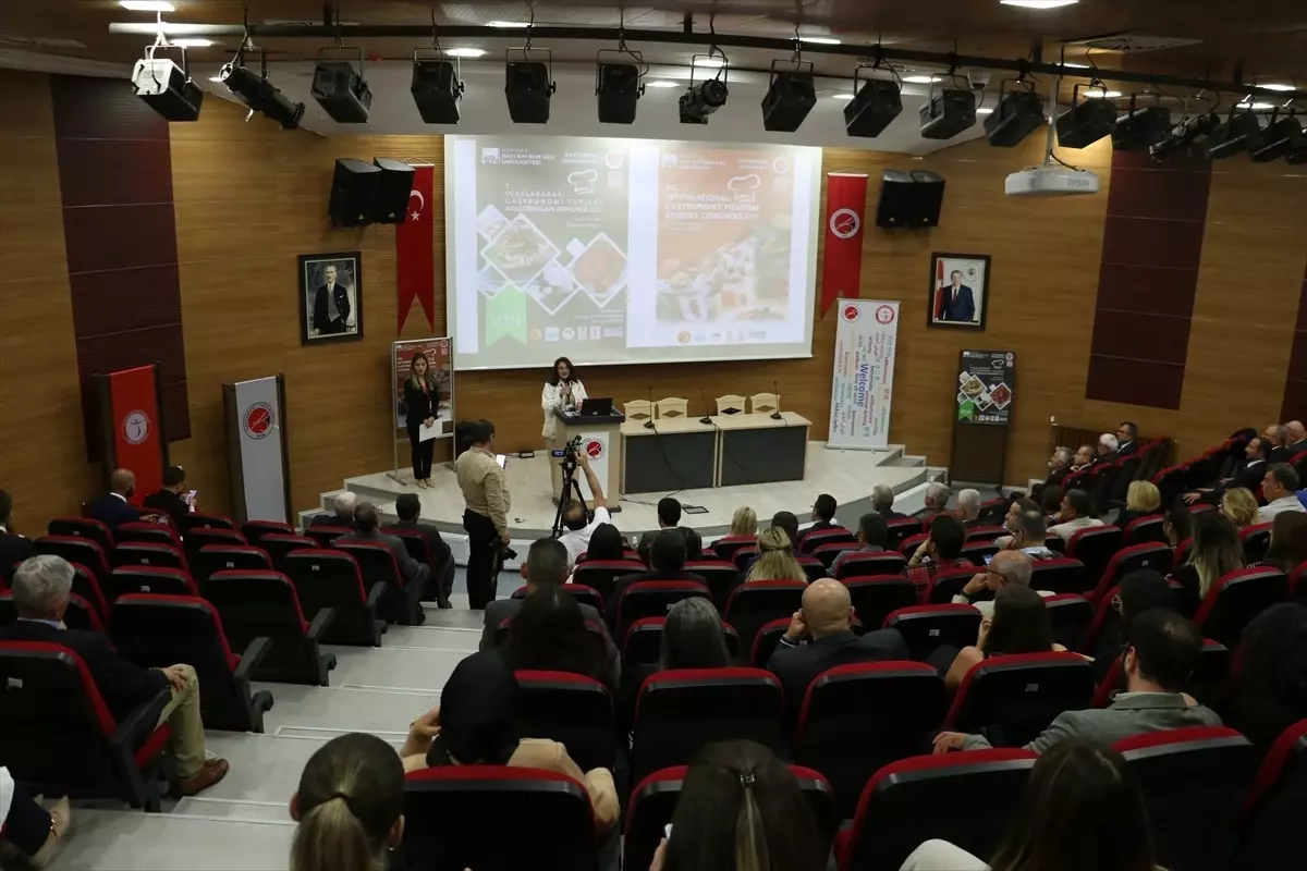 7. Uluslararası Gastronomi Turizmi Araştırmaları Kongresi Kastamonu'da Başladı
