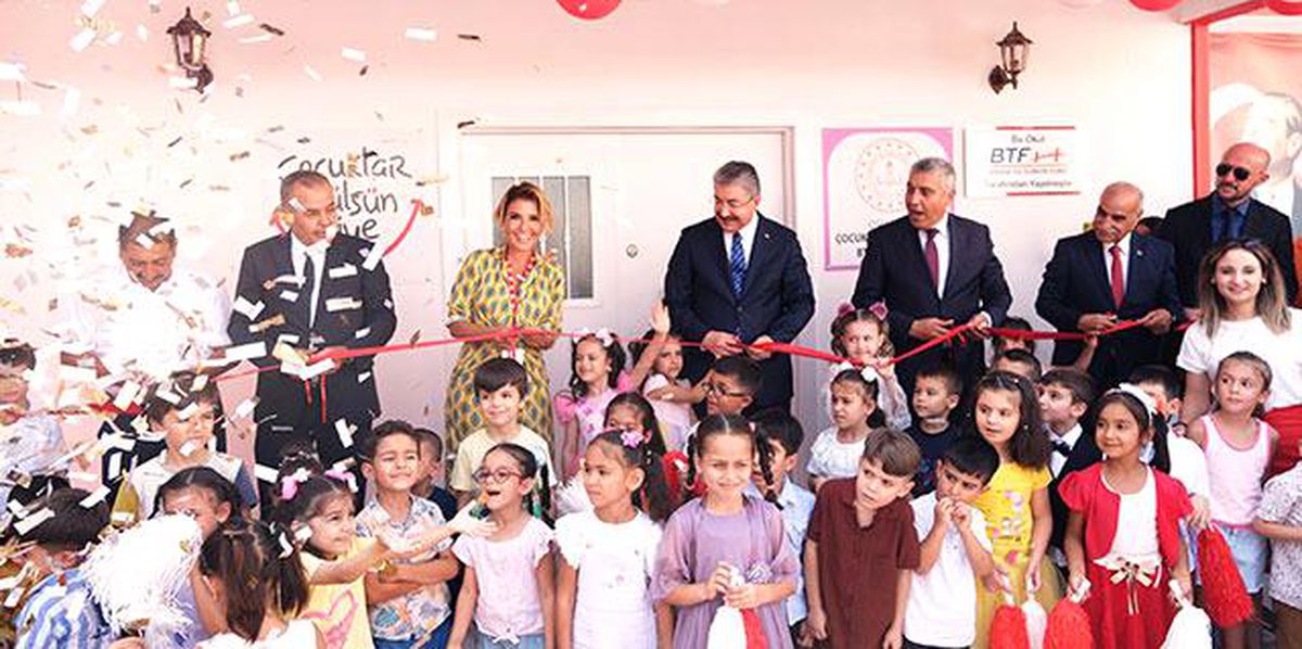 Çocuklar Gülsün Diye Derneği Osmaniye'de 48. Anaokulunu Açtı