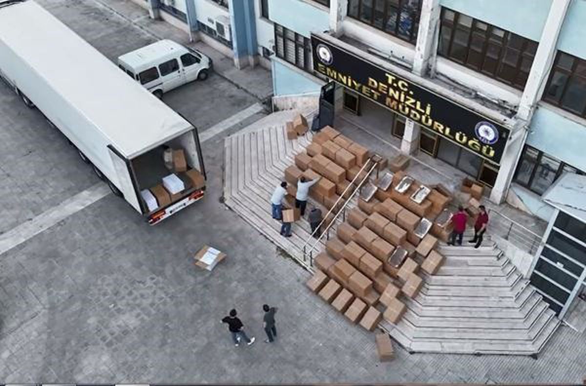 Denizli'de 4 Milyon 310 Bin Sarılmış Kaçak Sigara Ele Geçirildi