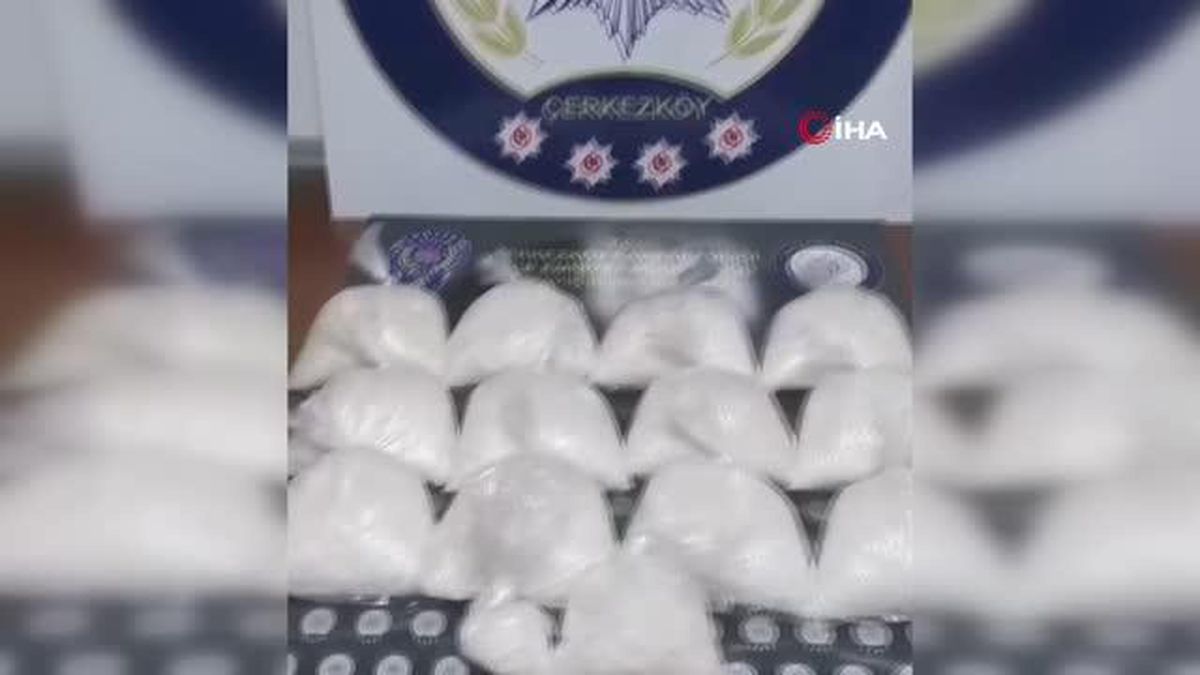 Tekirdağ'da Durdurulan Araçta 6 Kilogram Metamfetamin Ele Geçirildi