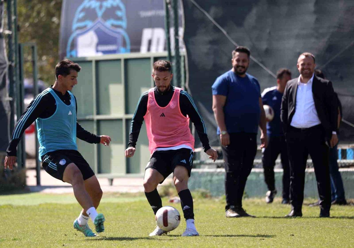 Erzurumspor FK, Boluspor maçı için hazırlıklarını sürdürüyor
