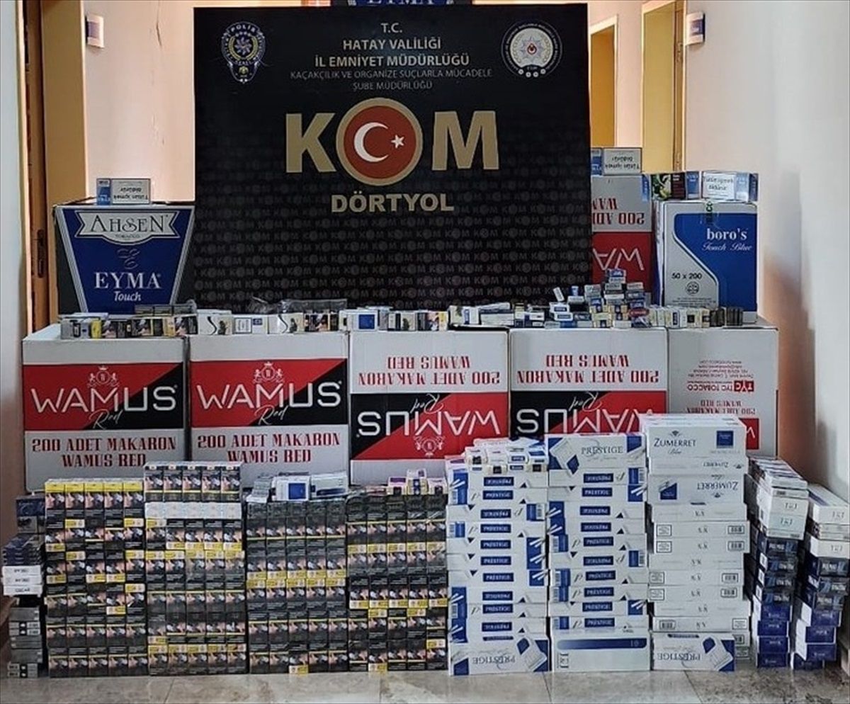 Hatay'da düzenlenen kaçakçılık operasyonunda 11 şüpheli gözaltına alındı