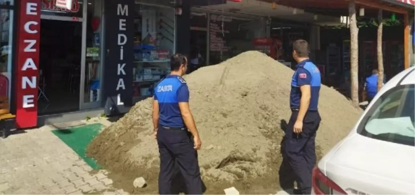 Dükkan Sahibine Kiracısını Çıkarmak İçin Kum Dökmekten 30 Bin TL Cezai İşlem