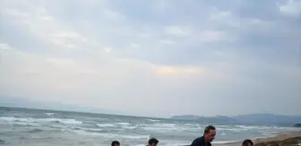 Mudanya'da Yasak Alandan 5,5 Ton Kum Şırlanı Ele Geçirildi