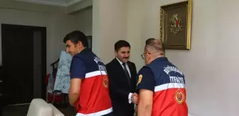 Özalp Kaymakamı ve Belediye Başkan Vekili İtfaiyecilerle Buluştu