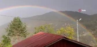 Yağmurun ardından gelen görsel şölen Sakarya'da