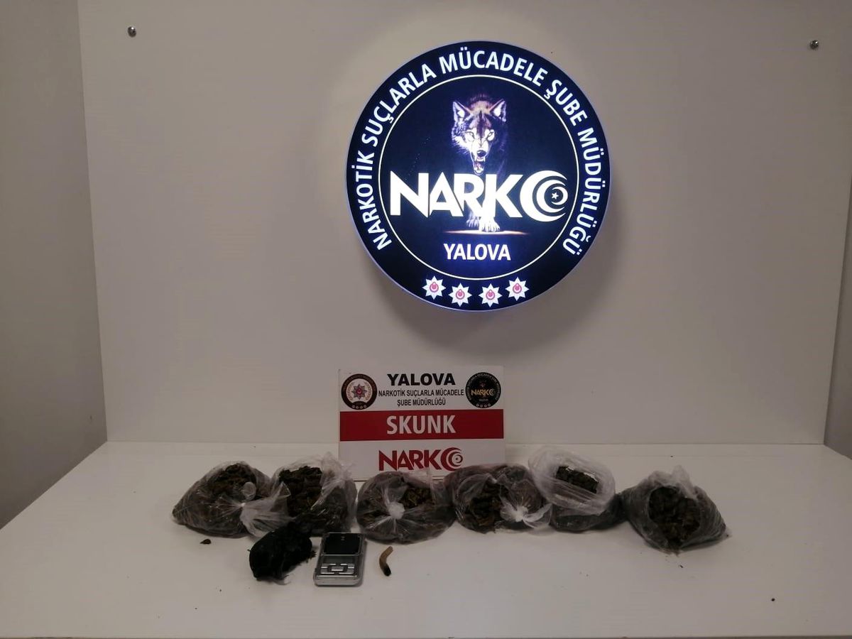 Yalova'da Uyuşturucu Operasyonunda 1 Kişi Tutuklandı