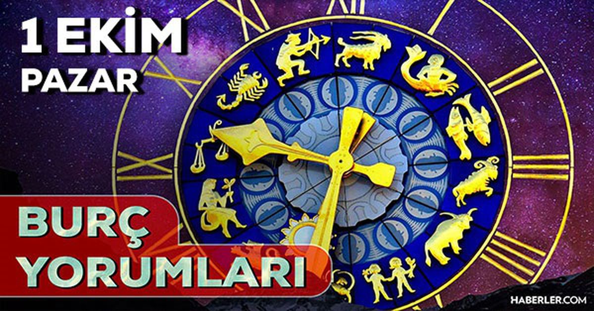 1 Ekim 2023 Günlük Burç Yorumları: 1 Ekim günlük burç yorumları! AŞK, EVLİLİK, SAĞLIK, KARİYER burç yorumları! Yarın burçları neler bekliyor?